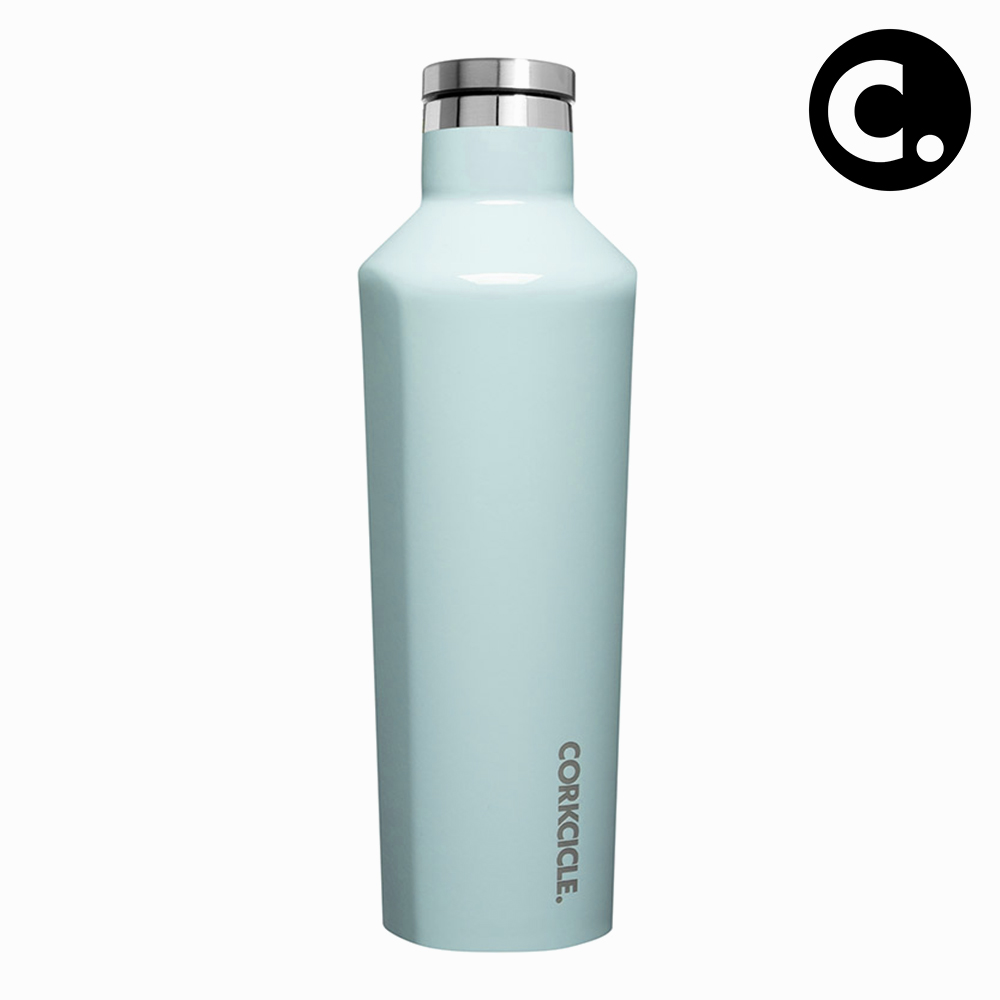 콕시클 스텐 캔틴 밀폐 텀블러 보온병 470ml, 파우더블루