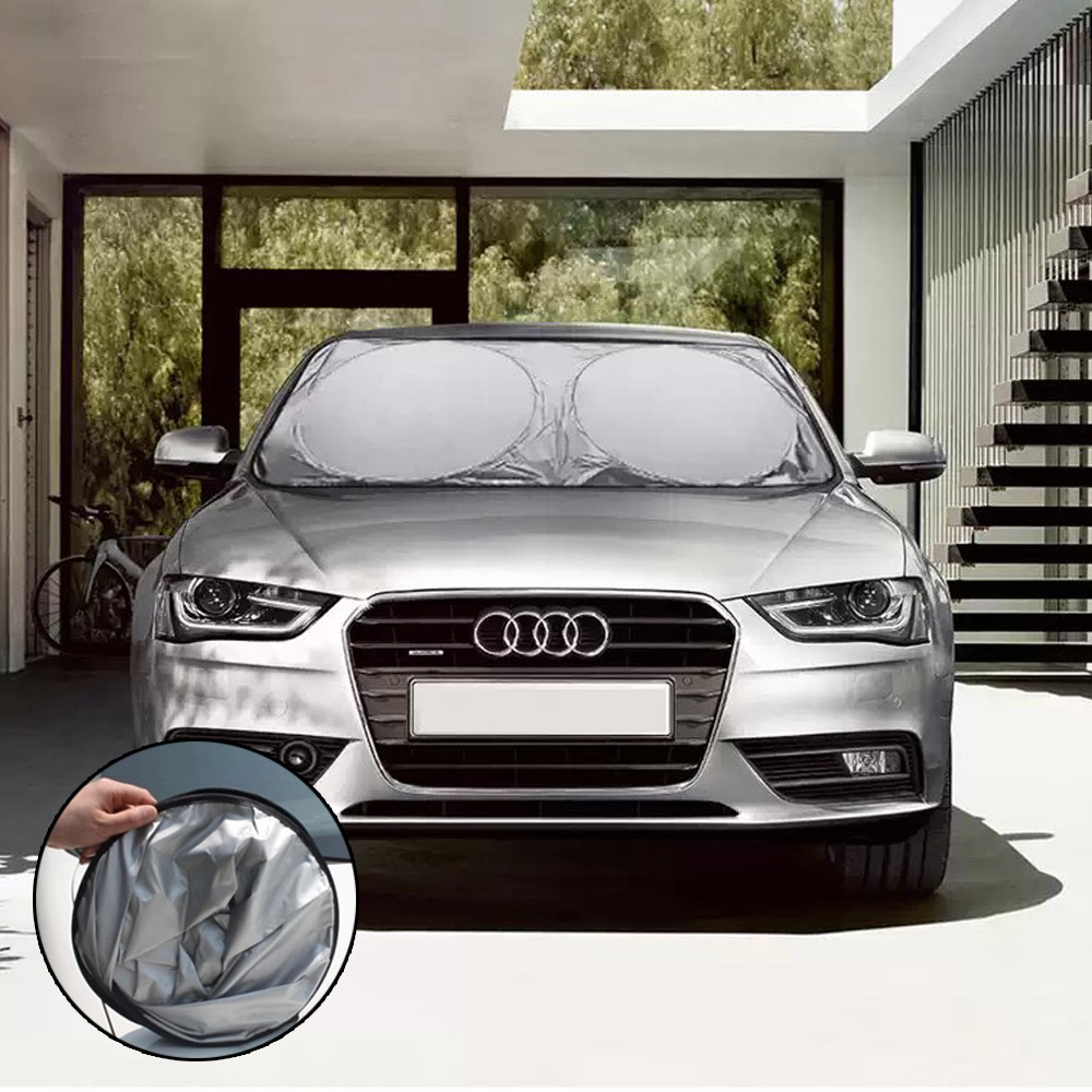 원터치 차량용 햇빛가리개 차량 차박 커튼 자동차 햇빛 선블록 가리개 전면 암막 차단