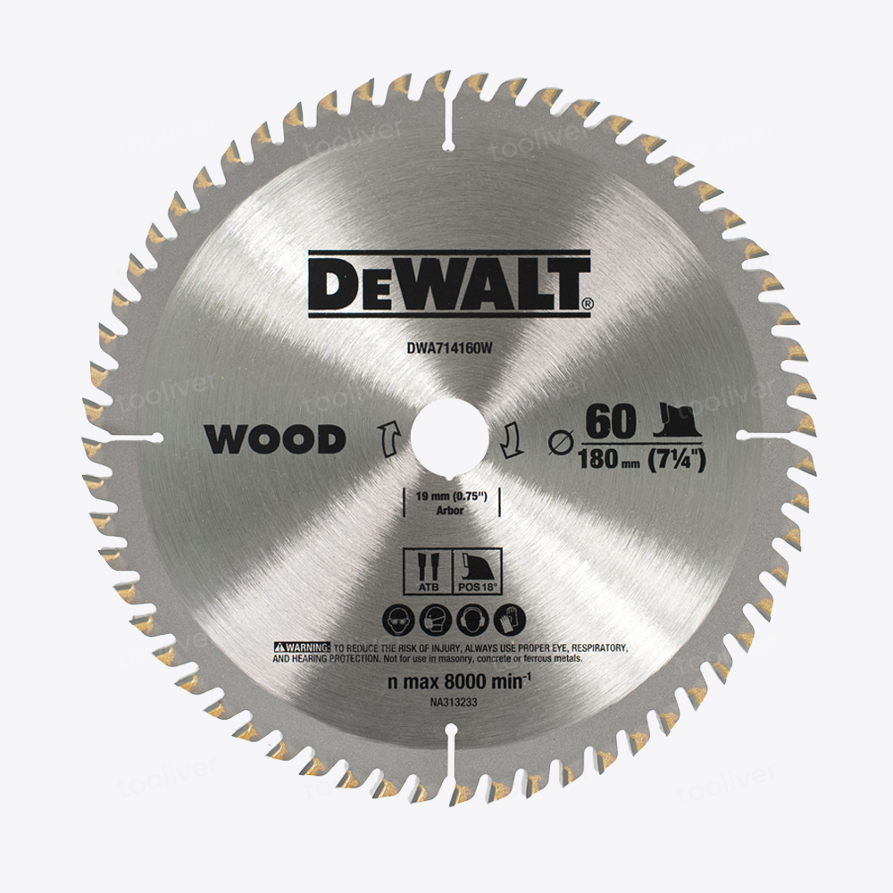 디월트 원형톱날 목재용 씬 커프 180mm 60T DWA714160 - 상세 이미지 4