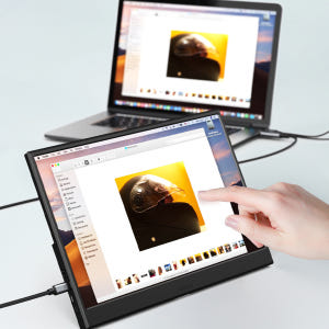 케이블타임 HDMI to USB-C 타입 출력 보조 서브 모니터 연결 케... 개봉기 | 실사용 후기 - 상품 이미지 2