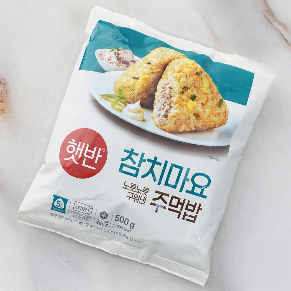 메가마트 CJ 햇반쿡반 참치마요 주먹밥 500g - 상세 이미지 2