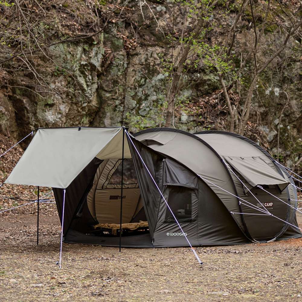 패스트캠프 마운트프로 L 리빙 원터치 텐트 팝업 자동 쉘터 그늘막