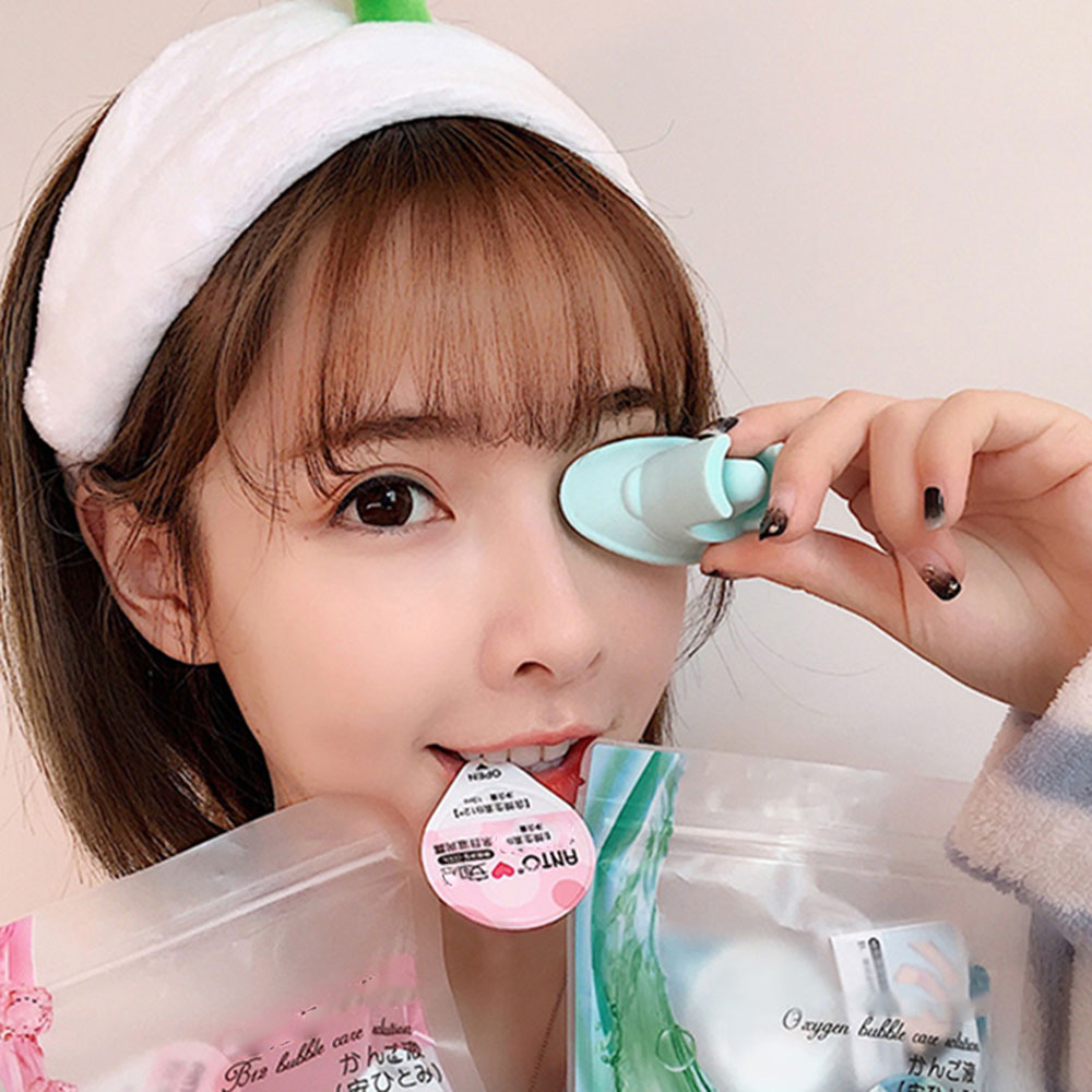 말랑말랑 눈 세척기 안구 세척컵 렌즈 실리콘 컵