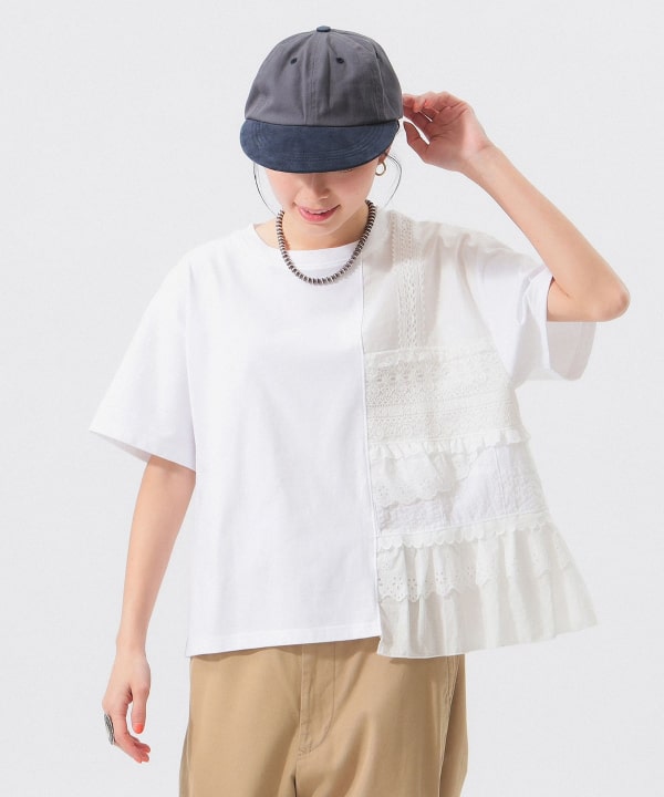빔즈 재팬 BEAMS JAPAN x TORI-TO 별주 티어드 아시메 티셔츠 25SS - 상세 이미지 2
