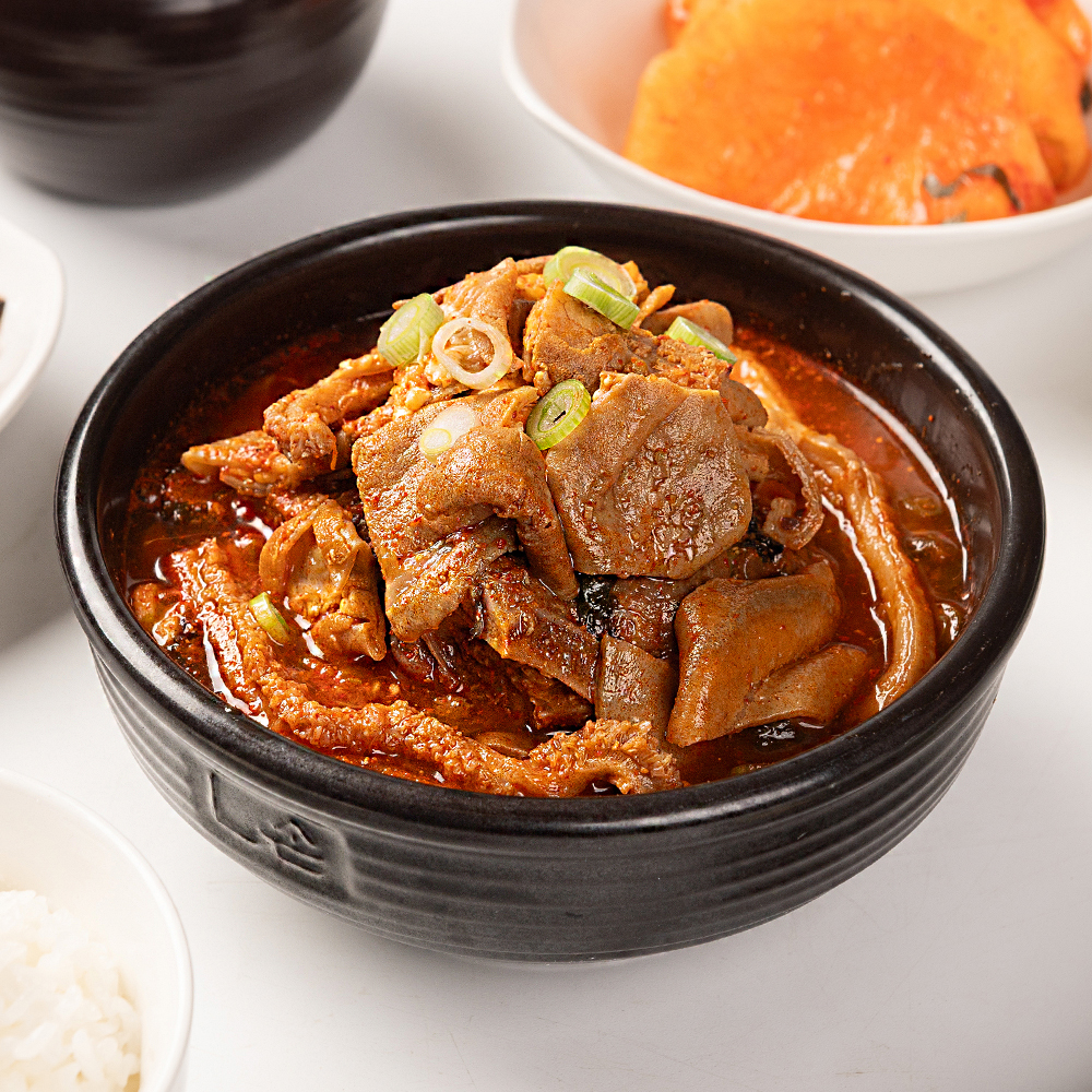 우거지 뼈해장국 감자탕 1kg 해장국 국밥 캠핑음식
