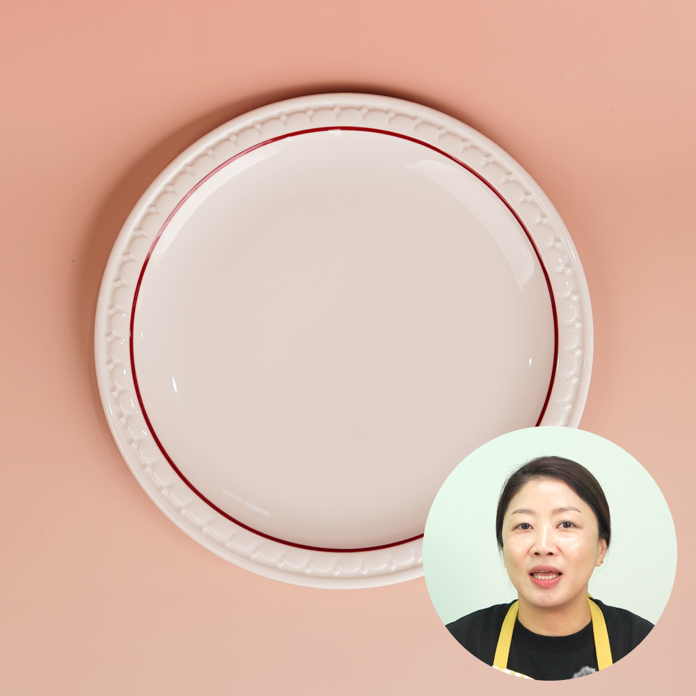 시라쿠스 카디날 플레이트 쉐난고 접시 도자기 디저트 앞접시 원형접시 26cm