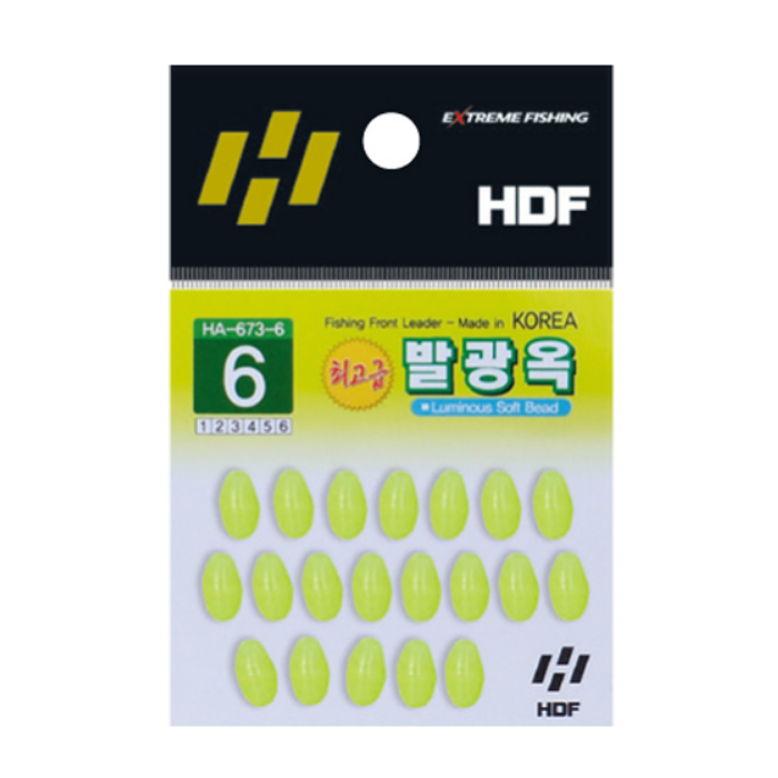 해동 최고급 발광옥 HA-673 구슬 낚시채비 - 상품 이미지