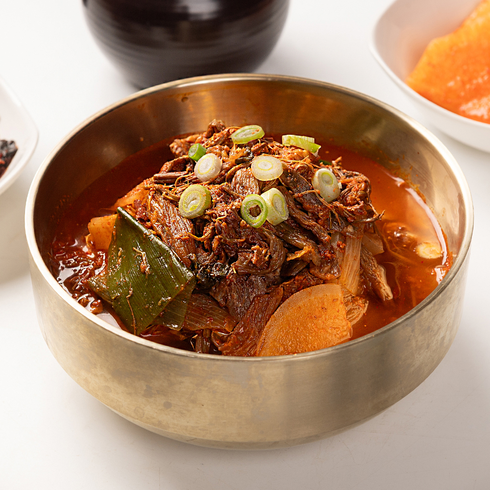 우거지 뼈해장국 감자탕 1kg 해장국 국밥 캠핑음식