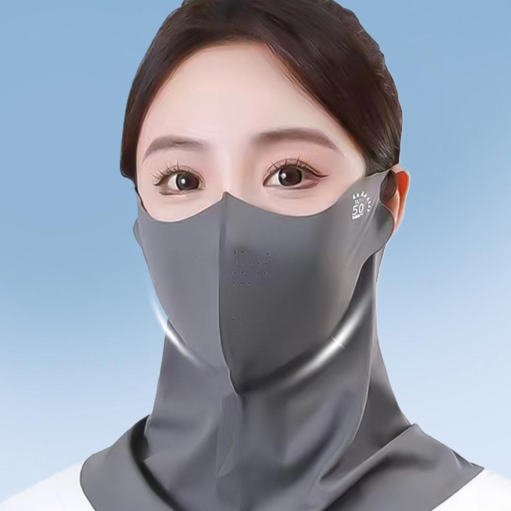 자외선 차단 롱넥 마스크 얼굴 햇빛 가리개 골프 여름 자전거 등산 스포츠 - 상세 이미지 2