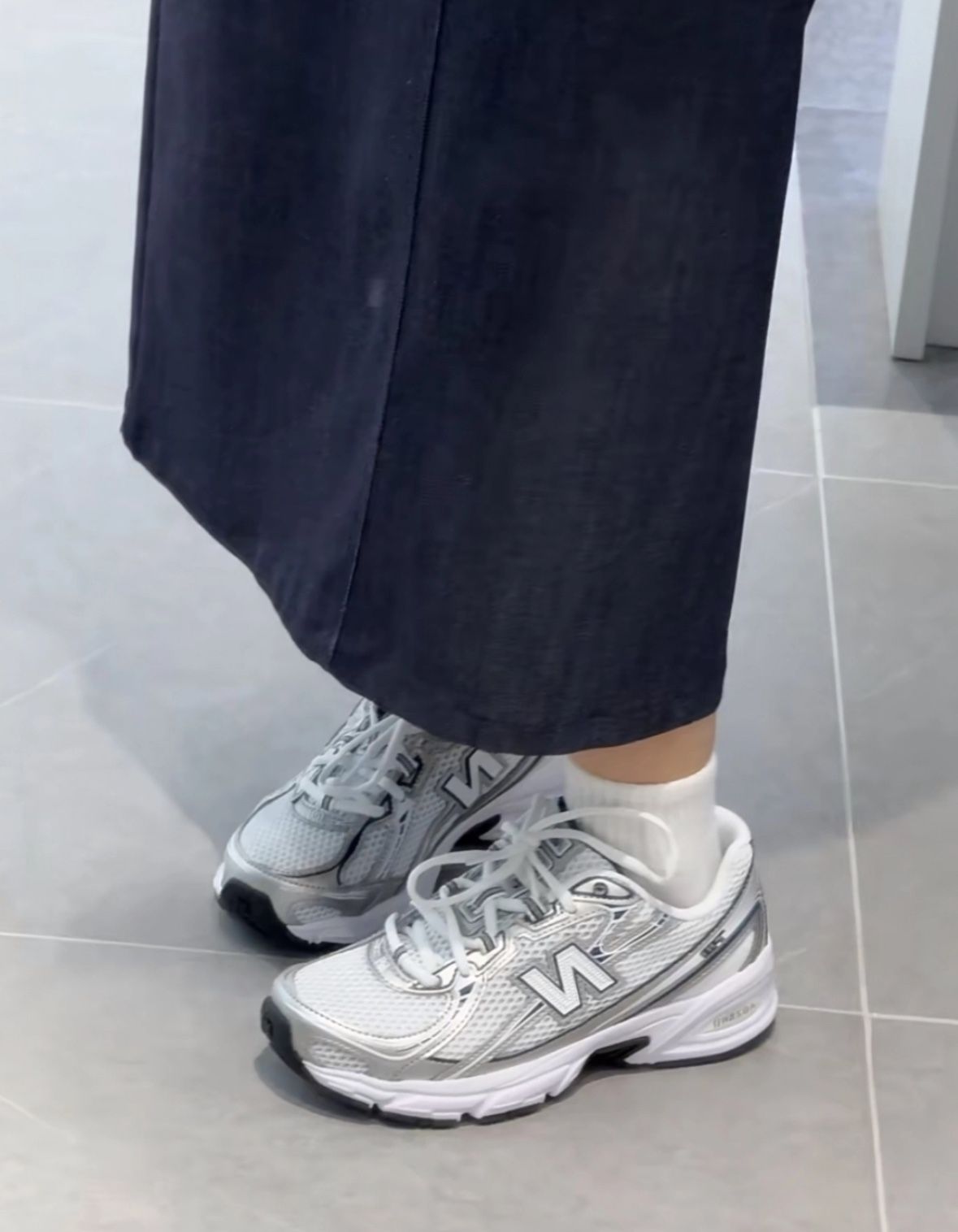 뉴발란스 740 New White Navy GR740WN 이미지 7