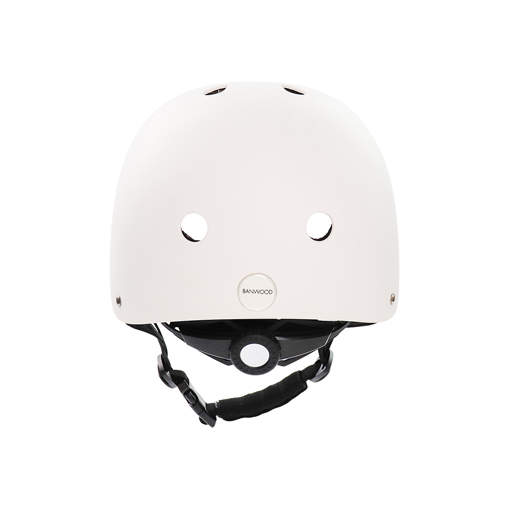 [스크래치] 밴우드 키즈 클래식 헬멧 BW-HELMETK MATTE WHITE - 상세 이미지 4