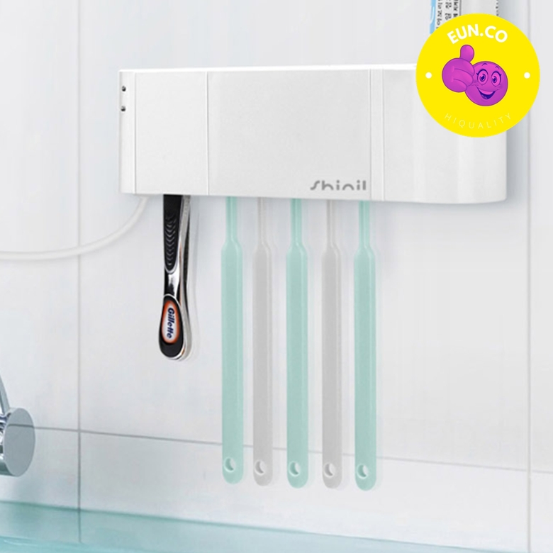 가정용 칫솔 소독기 살균기 무선 벽걸이 욕실 보관함