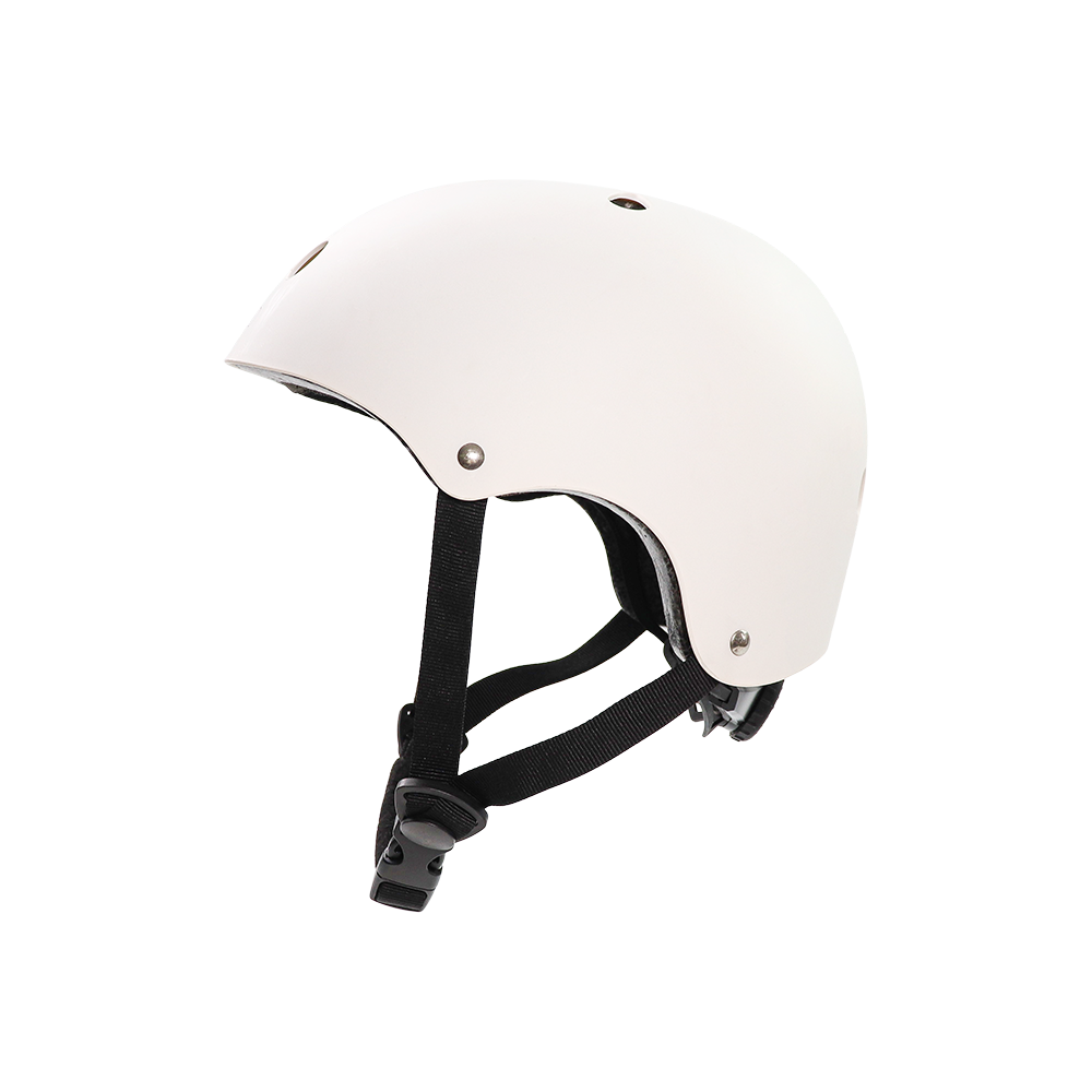 [스크래치] 밴우드 키즈 클래식 헬멧 BW-HELMETK MATTE WHITE - 상세 이미지 3