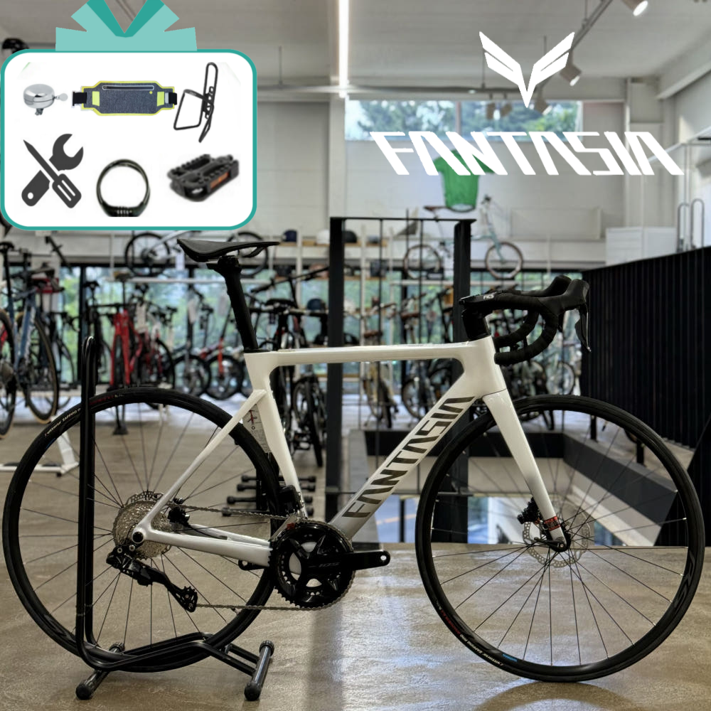 105 Di2 판타시아 레이다 6 카본 로드자전거 화이트에디션 부산 울산 김해 경남 판타시아매장
