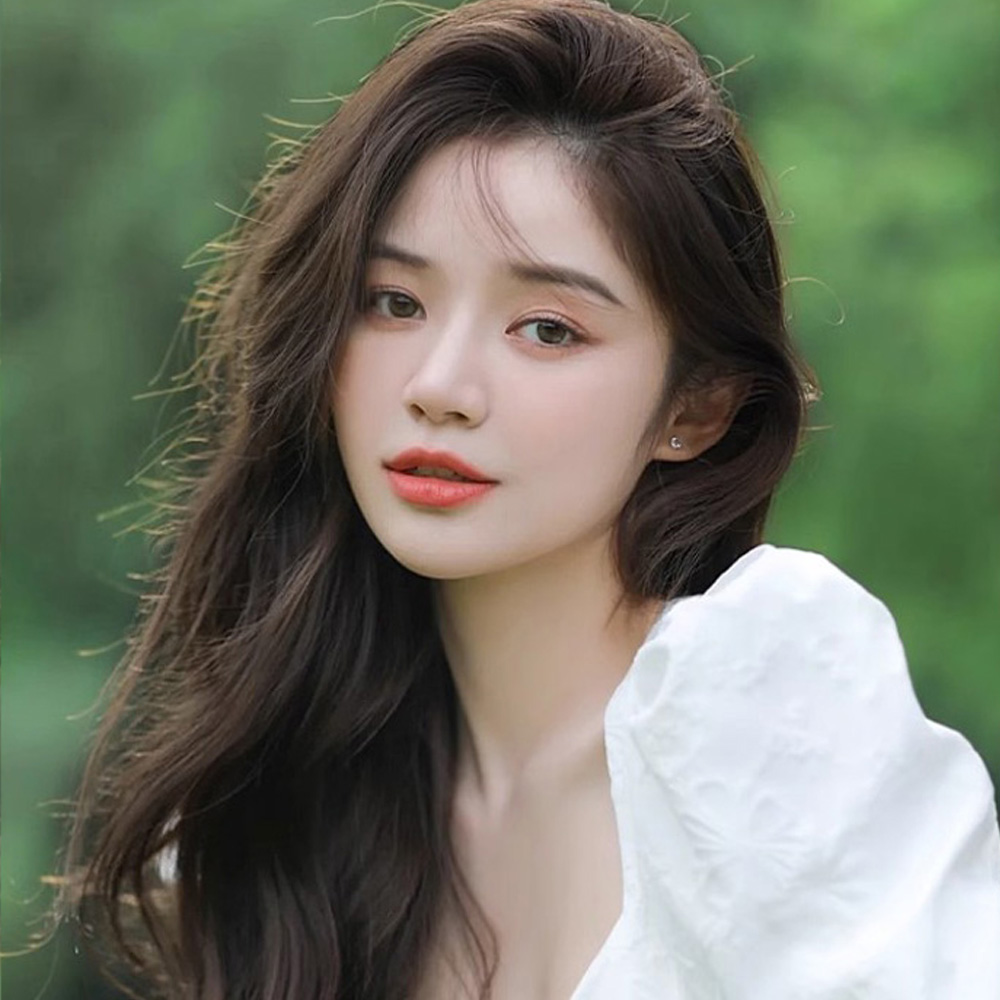 긴머리 웨이브 반가발 파마머리 부분 똑딱이 여신 붙임 머리 - 상세 이미지 3