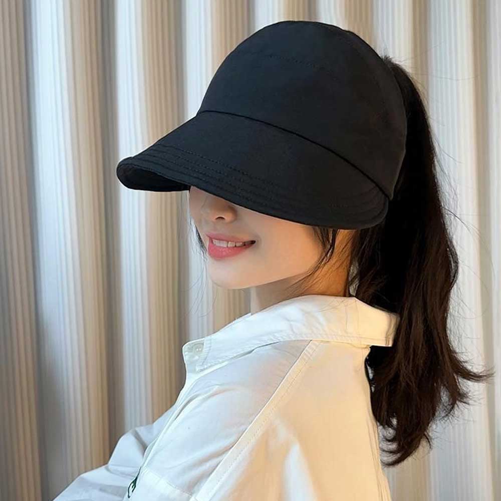 마스크걸이 버킷캡 모자 버킷햇 벙거지 여자 여름 자외선 - 상세 이미지 5