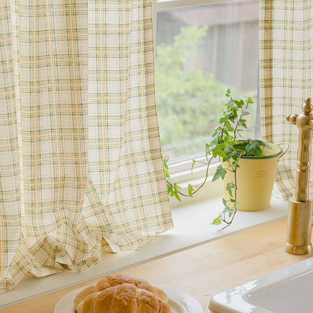 바자르 모로코 광목 순면 책장 주방 가림막커튼 공간분리 창문형 가리개커튼