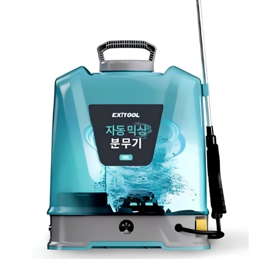 엑시툴 농약분무기 충전식 자동 무선전동 고압분무기 농약살포기 20리터 사진 2