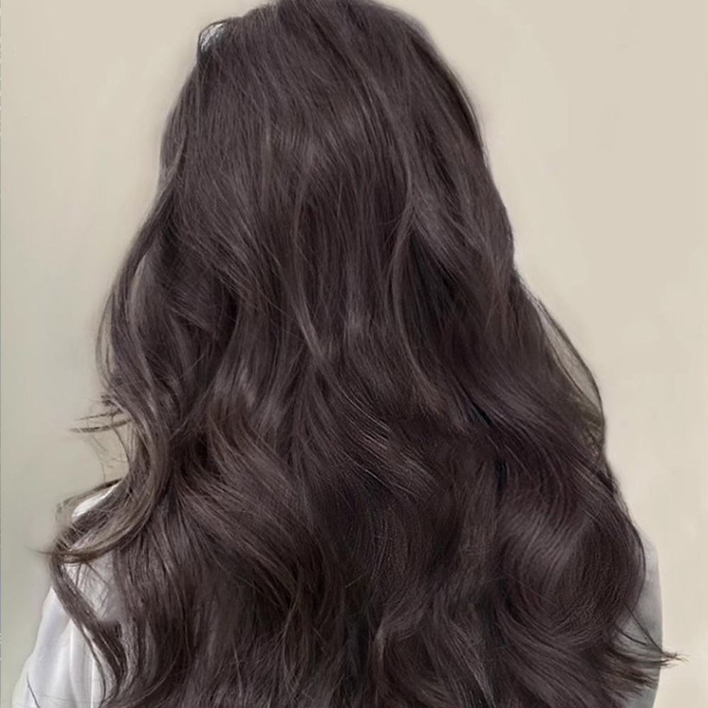 긴머리 웨이브 반가발 파마머리 부분 똑딱이 여신 붙임 머리 - 상세 이미지 5