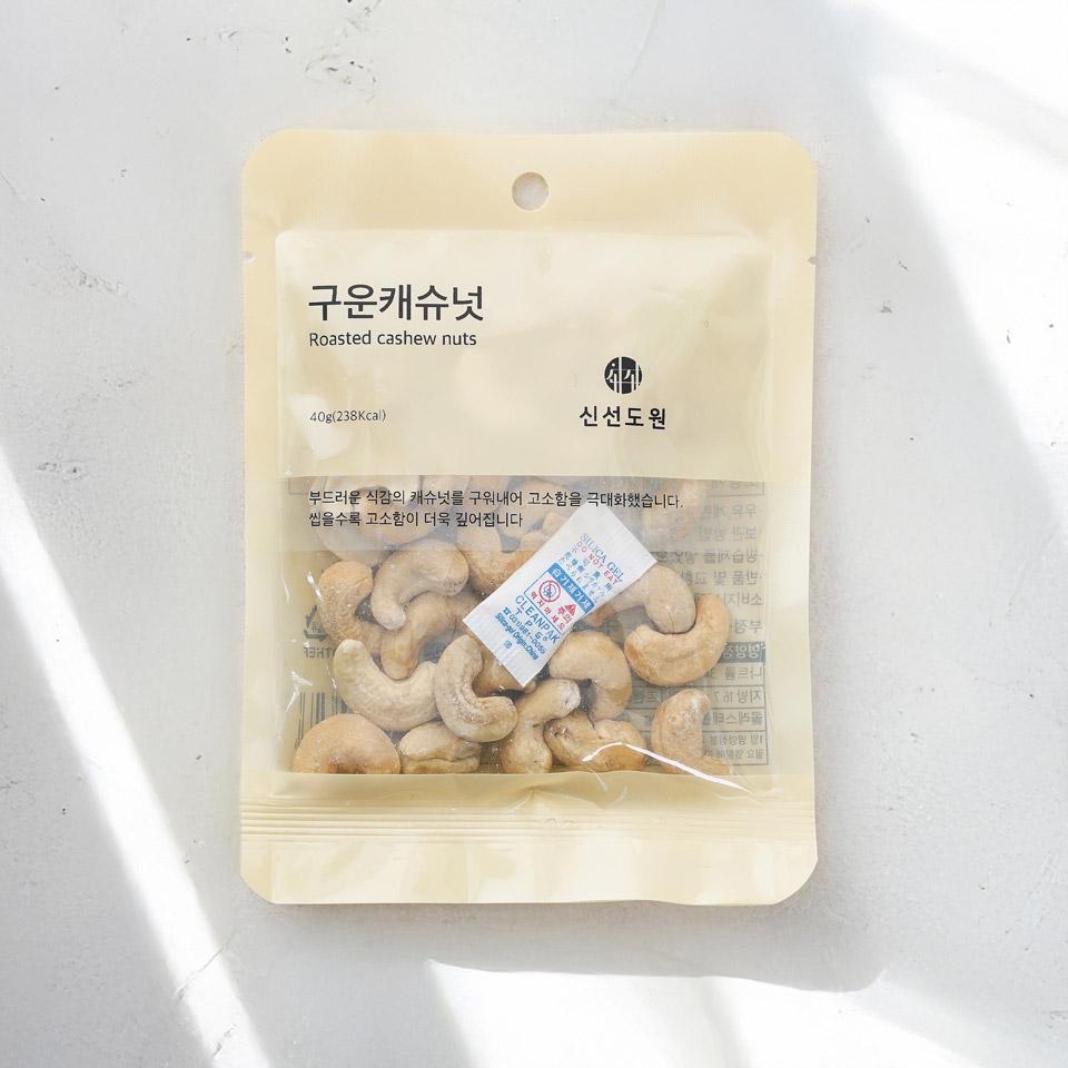 메가마트 신선도원 구운캐슈너트 40g - 메인 이미지