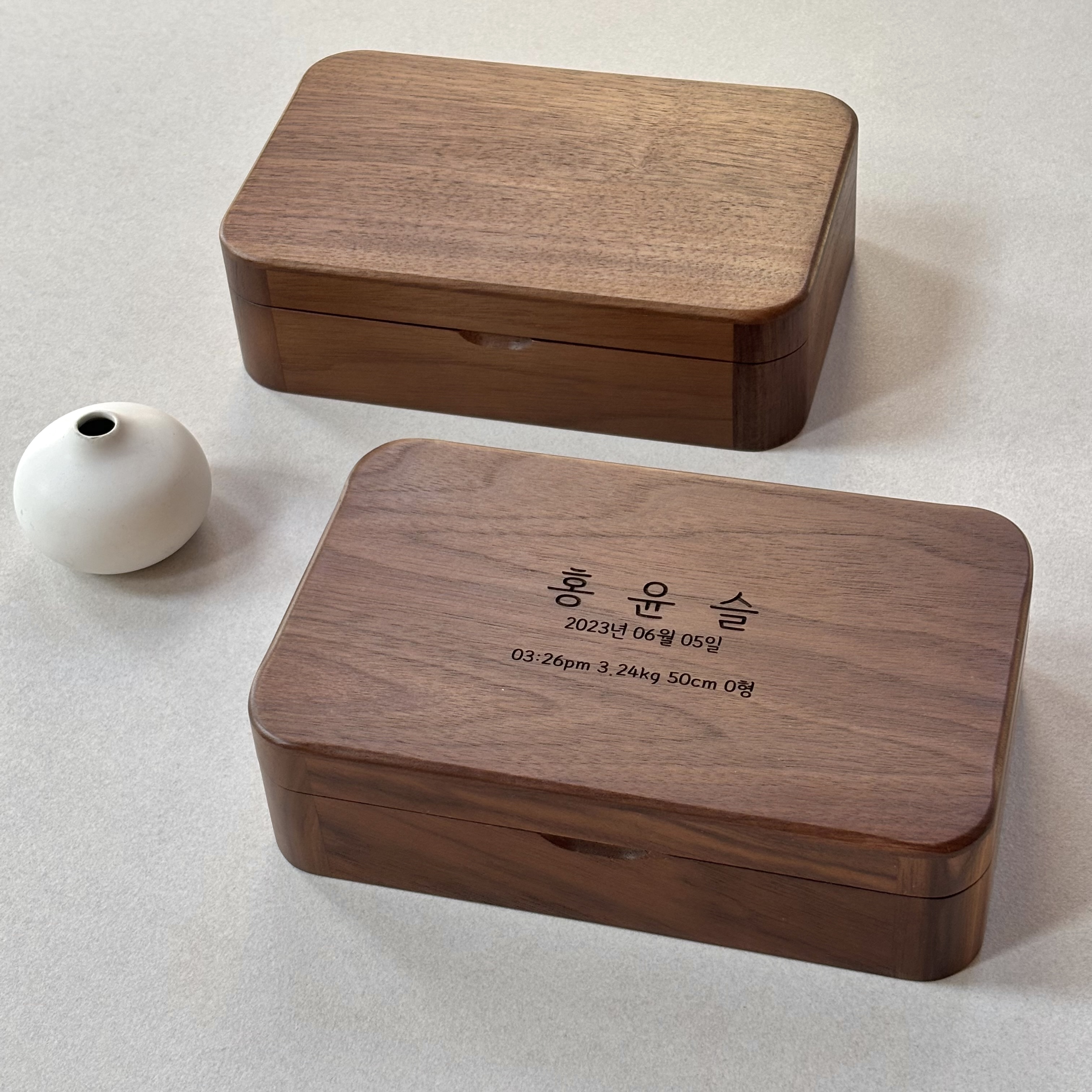 아가모아 돌반지 보관함 케이스 돌반지함 보관 아기 보석함