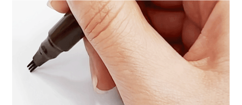 MQNY Trident Eyebrow Tattoo Pen Fixing Eyebrow