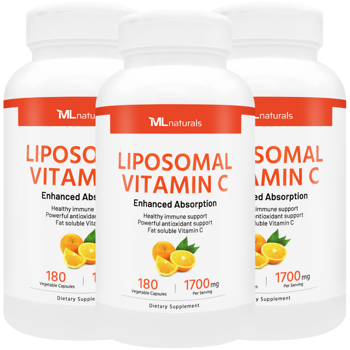 마이라이프내추럴스 리포좀 비타민C 1700mg 180야채캡슐 180캡슐, 3개 - 메인 이미지