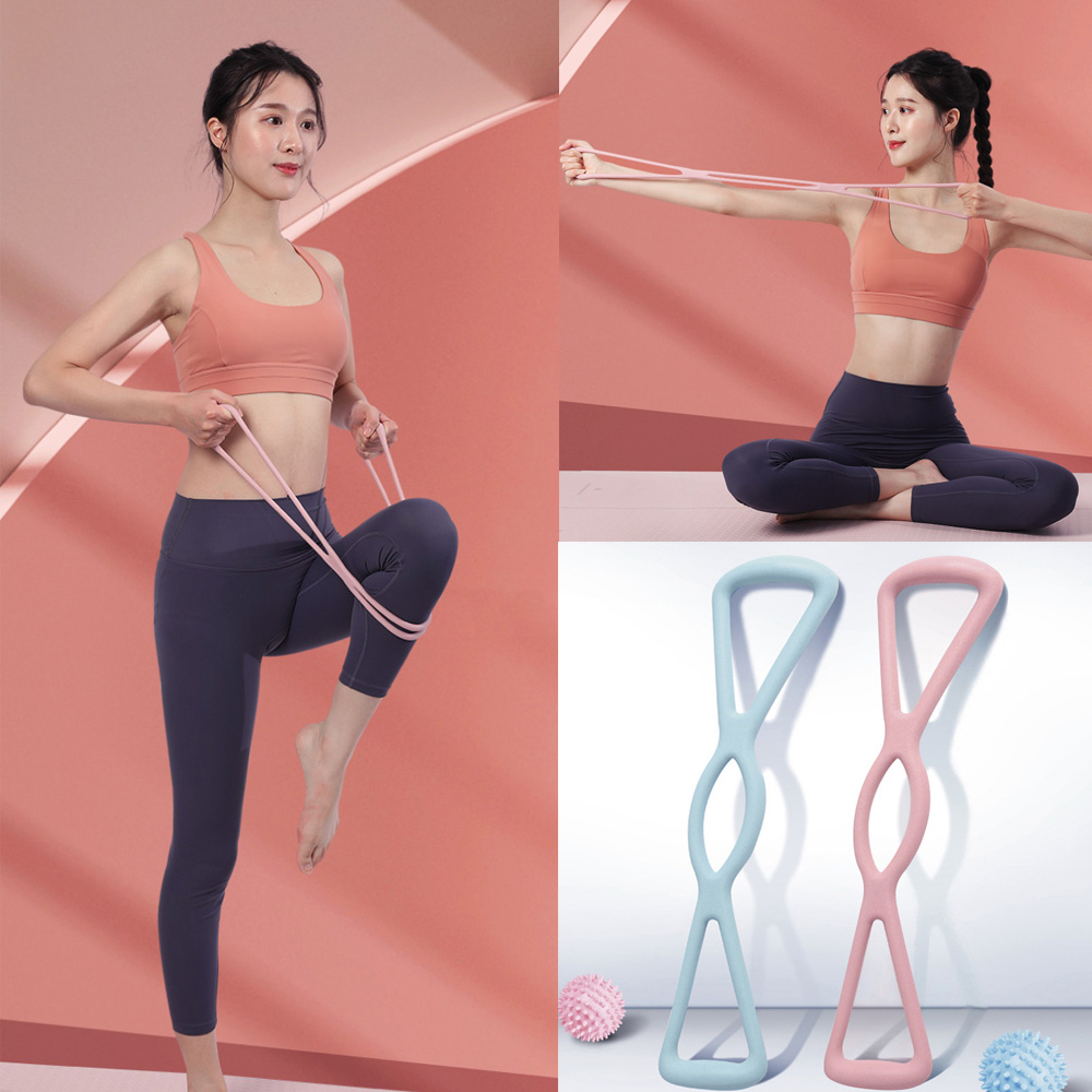 고탄력 스트레칭 밴드 고무밴드 홈트 줄운동 튜빙 등운동 힙업 가슴 올인원 근력 고무줄 - 상품 이미지