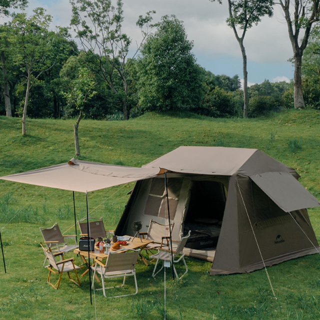 네이처하이크 빌리지 6.0 퀵오픈 텐트 자동 원터치 리빙쉘 쉘터 캐빈형 오토매틱