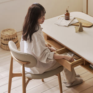 루빅 식탁의자 편안한 식당 디자인 인테리어 테이블 거실 카페 원목 의자 ... 솔직 후기 | 실제 배치 사진 포함 - 상품 이미지 2