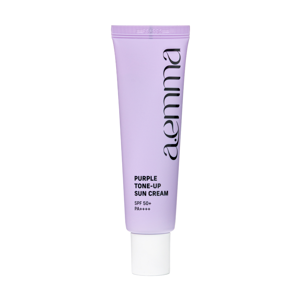 티샤 에이엠마 퍼플 톤업 선크림 SPF50+ PA+++ 톤업 보정 선크림 민감성피부 선크림 50g - 상세 이미지 5