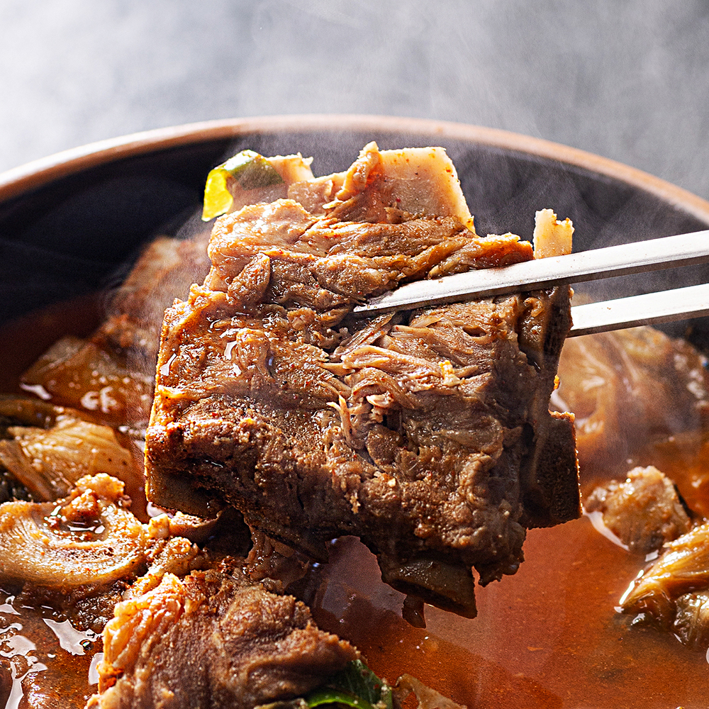 우거지 뼈해장국 감자탕 1kg 해장국 국밥 캠핑음식