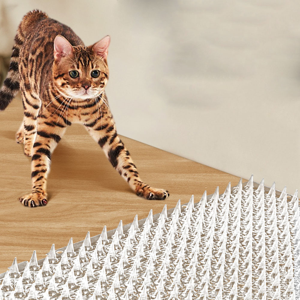 8개 고양이 퇴치 매트 접근방지 펜스 가시 패드