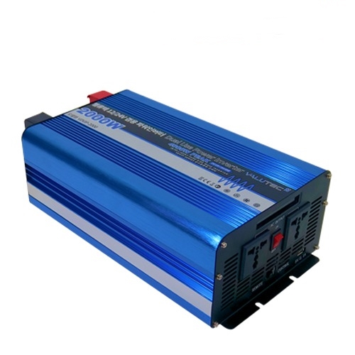 벨류텍 인버터 DC12V 24V 겸용 VDVIP-2000 순수정현파 캠핑 - 상품 이미지