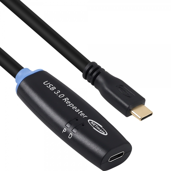 강원전자 넷메이트 USB3.0 C타입 연장 리피터 5m CBL-302CMCF-5P - 상세 이미지 2