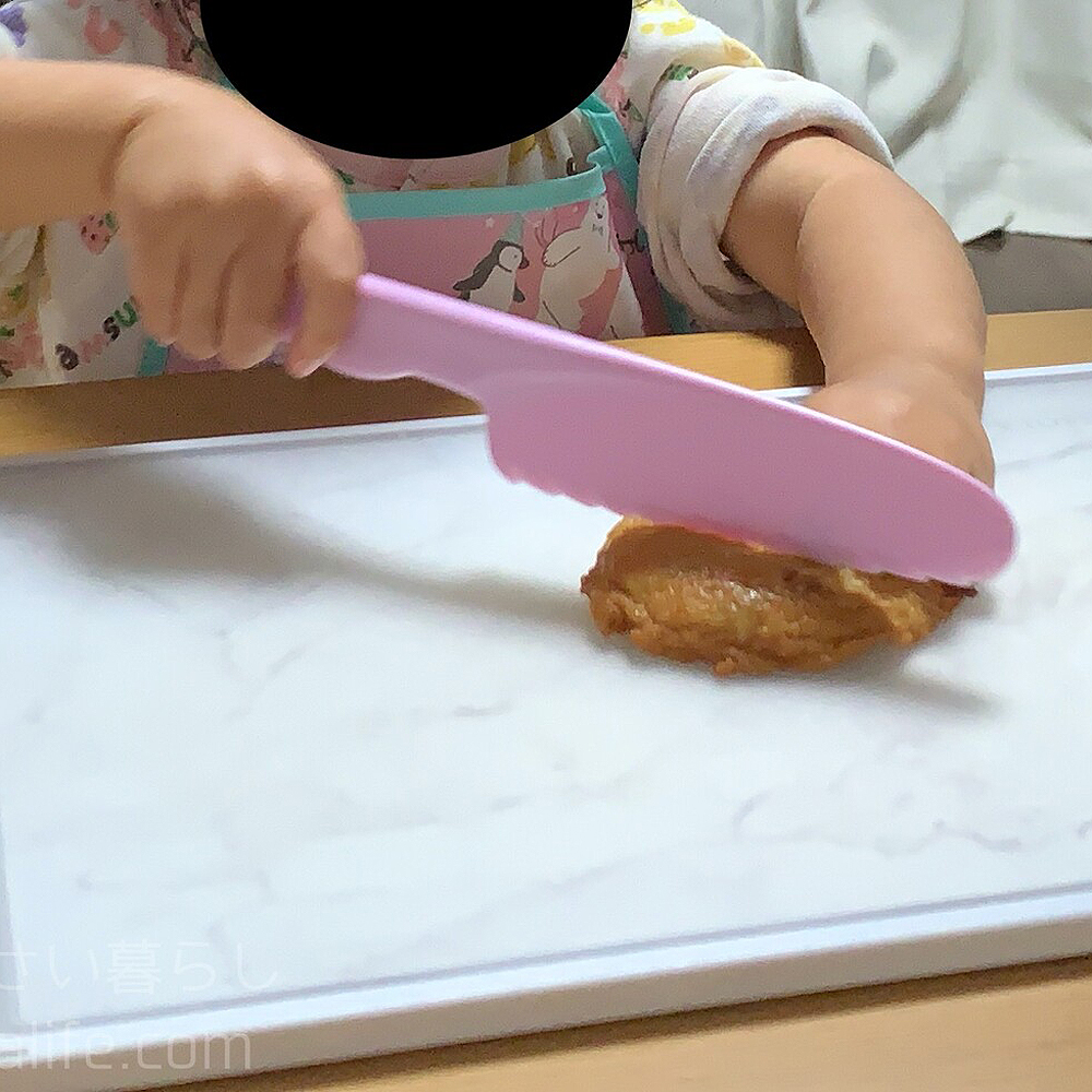 식약처승인 유아 안전칼 어린이 유아칼 칼 플라스틱 아동 - 상세 이미지 3