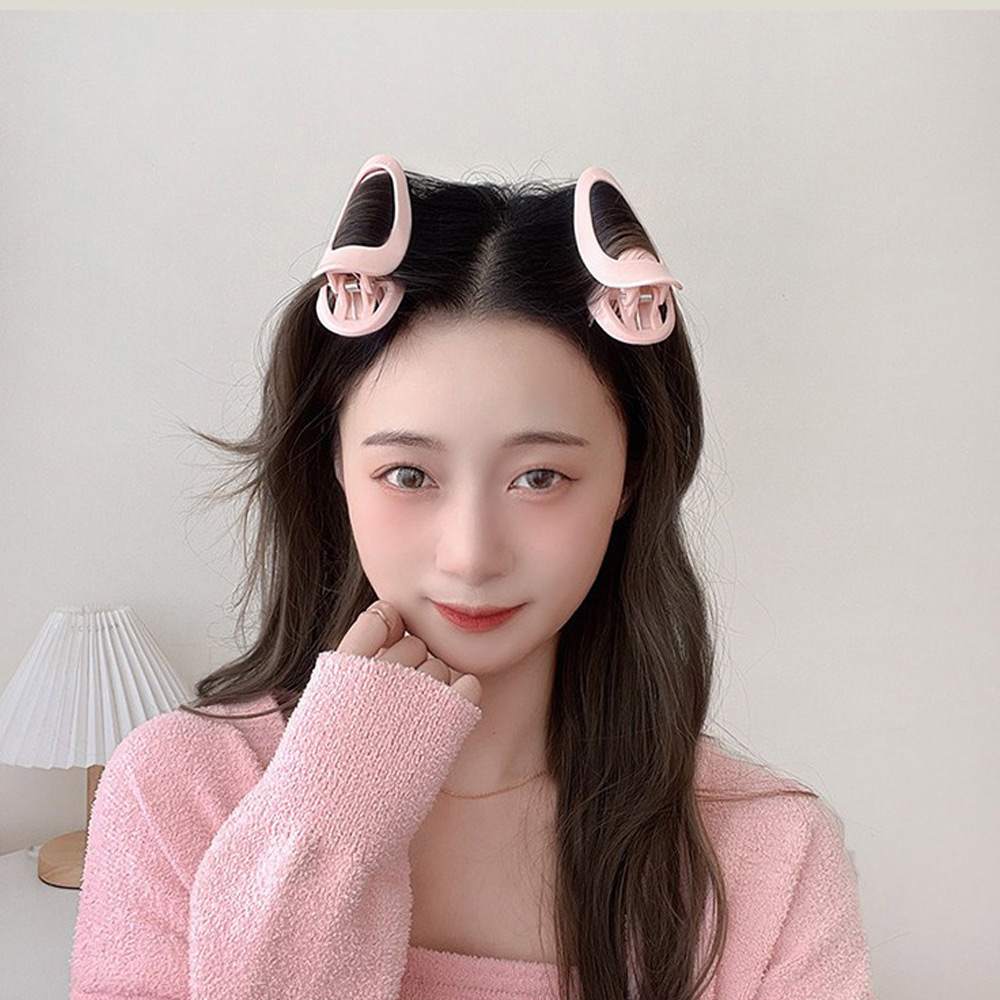 가르마 볼륨 헤어집게 뿌리 집게핀 헤어롤 옆머리 앞머리펌 그루프 - 상세 이미지 4