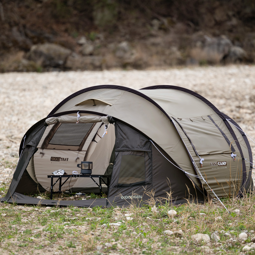 패스트캠프 마운트프로 L 리빙 원터치 텐트 팝업 자동 쉘터 그늘막