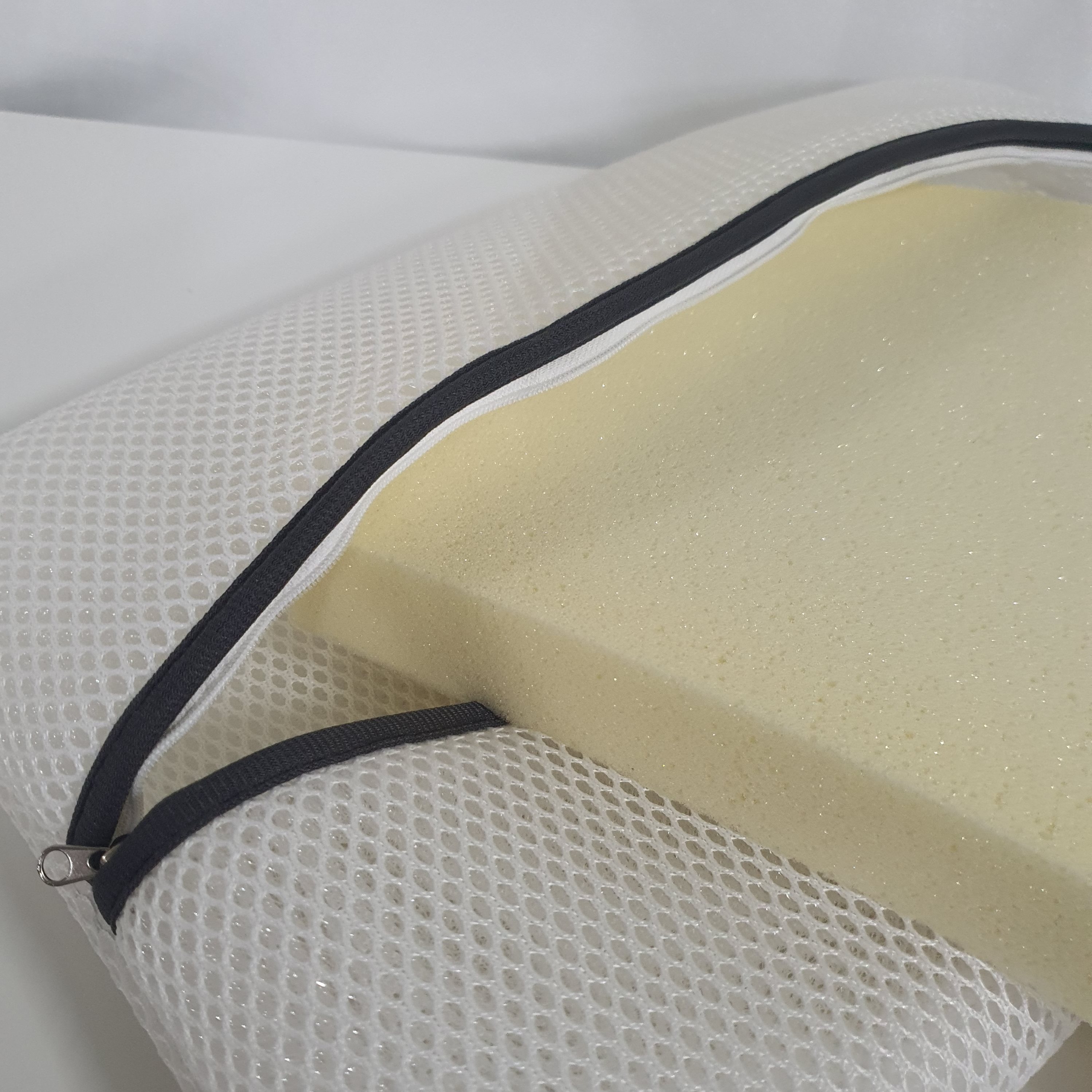 슬래빗 목편한 기능성 메모리폼 경추 베개 낮은 높은 에어매쉬 캠핑