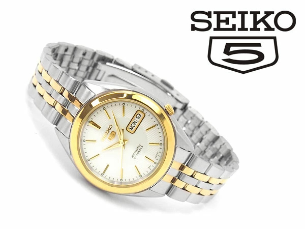 세이코 SEIKO 오토매틱 금장 흰판 SNKL84 남자 손목 드레스 시계 - 메인 이미지