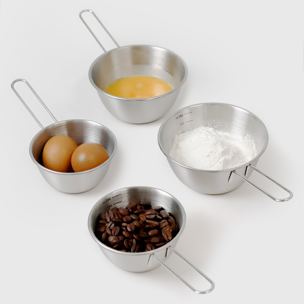 304 스텐 롱핸들 미니 계량컵 400ml / 스텐 손잡이 계량컵 - 상세 이미지 4