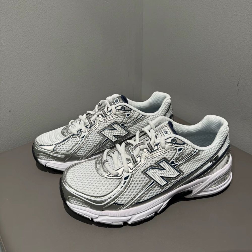 뉴발란스 740 New White Navy GR740WN - 상세 이미지 5