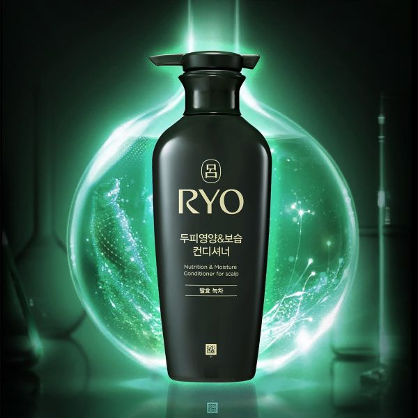 려 두피영양&보습 컨디셔너_발효 녹차 400ml : 사마천상점