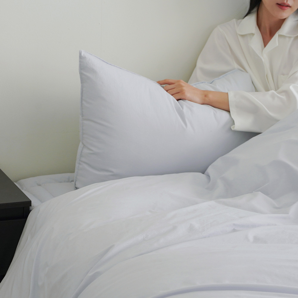 누비지오 울트라 플러피 호텔 100수 고밀도 순면 사계절 무봉제 차렵이불 SS