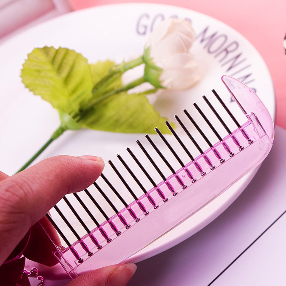 가발 빗 전용 도끼빗 엉킴 방지 가발용 가발관리 정전기 인조모 손질 쇠도끼 생머리 웨이브 - 상세 이미지 2