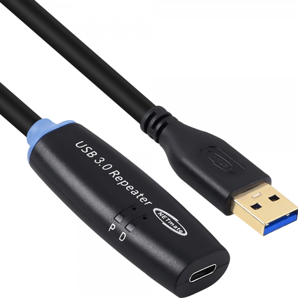 강원전자 넷메이트 USB3.0 AM-CF 연장 리피터 15m CBL-302AMCF-15P - 상세 이미지 2