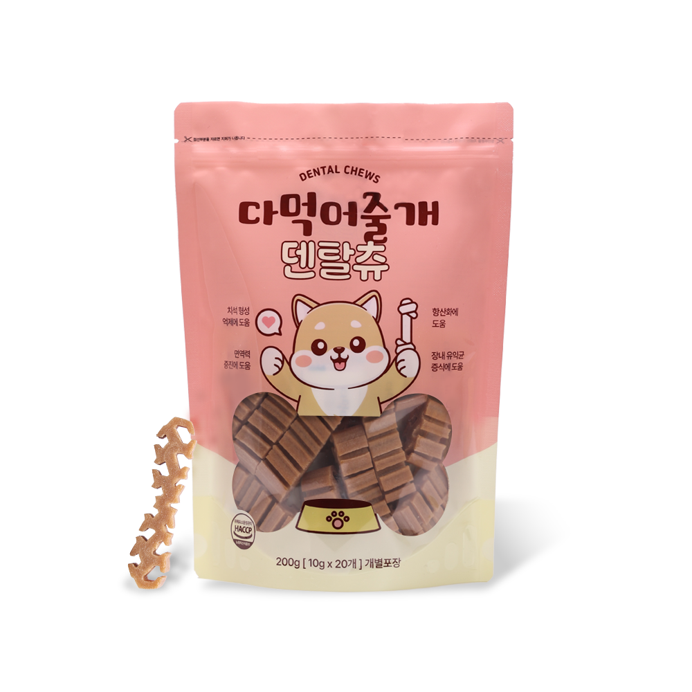 강아지 가수분해껌 양치껌 덴탈츄 닭고기, 200g, 1개 - 상세 이미지 5