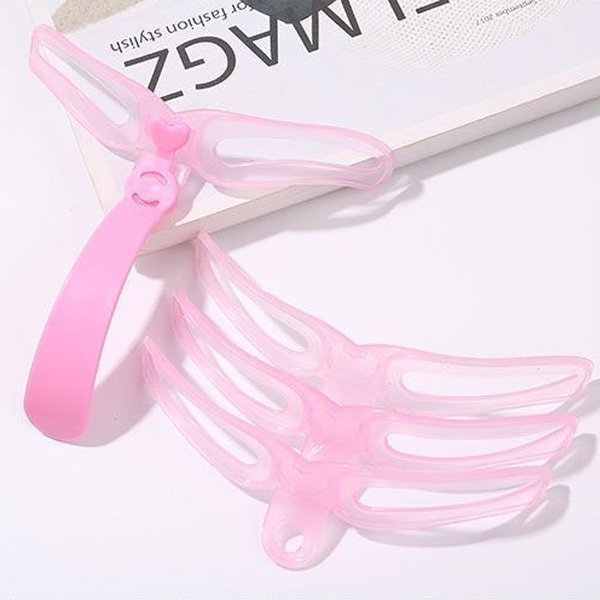 눈썹 그리기 틀 4종 아치형 일자 갈매기 다듬는법 그리는법 가이드 아이브로우 가이드 - 상세 이미지 3