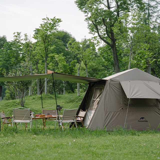 네이처하이크 빌리지 6.0 퀵오픈 텐트 자동 원터치 리빙쉘 쉘터 캐빈형 오토매틱