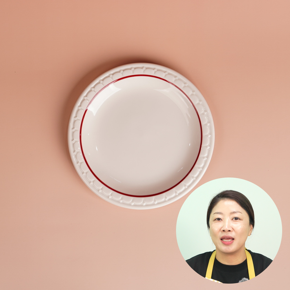 시라쿠스 카디날 플레이트 쉐난고 접시 도자기 디저트 앞접시 원형접시 17cm